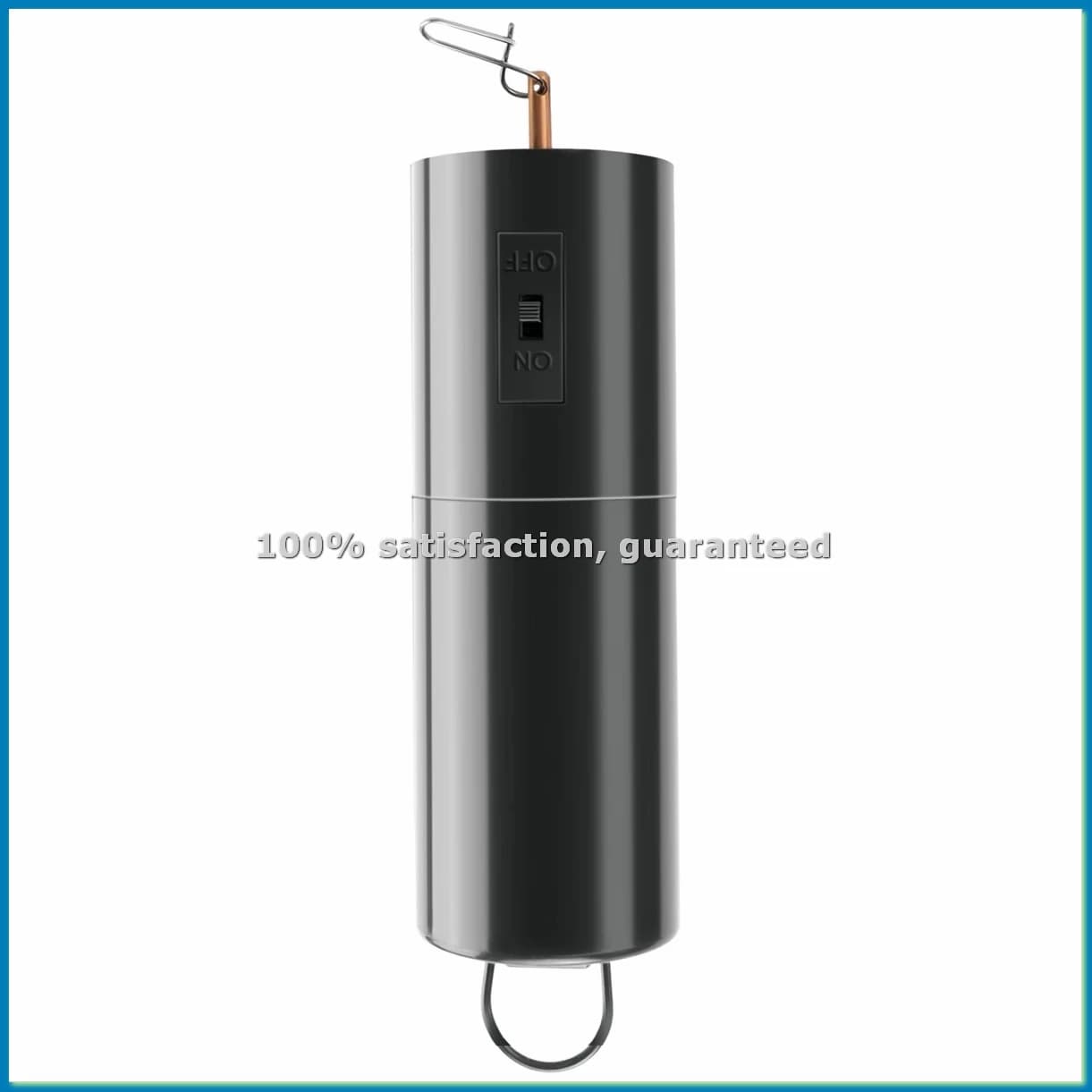 Hanging Black Rotating Motor for Spinner and Wind Chime Garden Decoration Accessories, Not Including Battery 1 Pack-SPMI