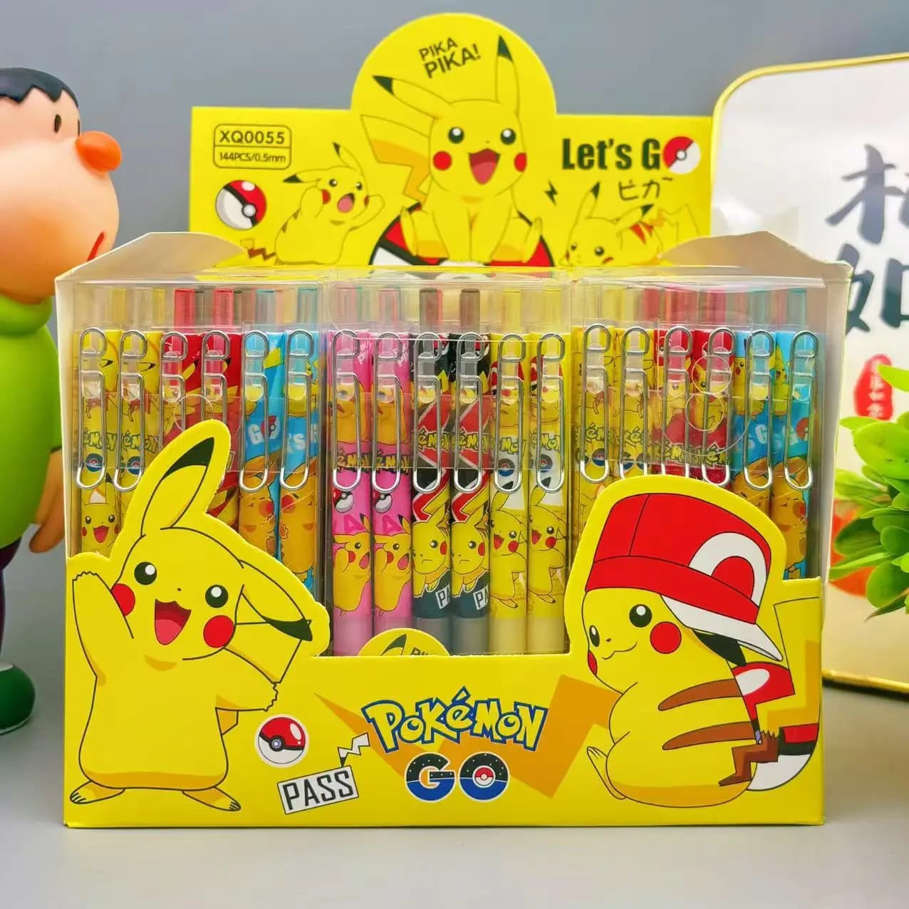 6/12pcs Cute Pikachu Anime Gel Pens Pokemon Cartoon Peripherals School Supplies Kawaii Stationery Birthday Gifts for Children