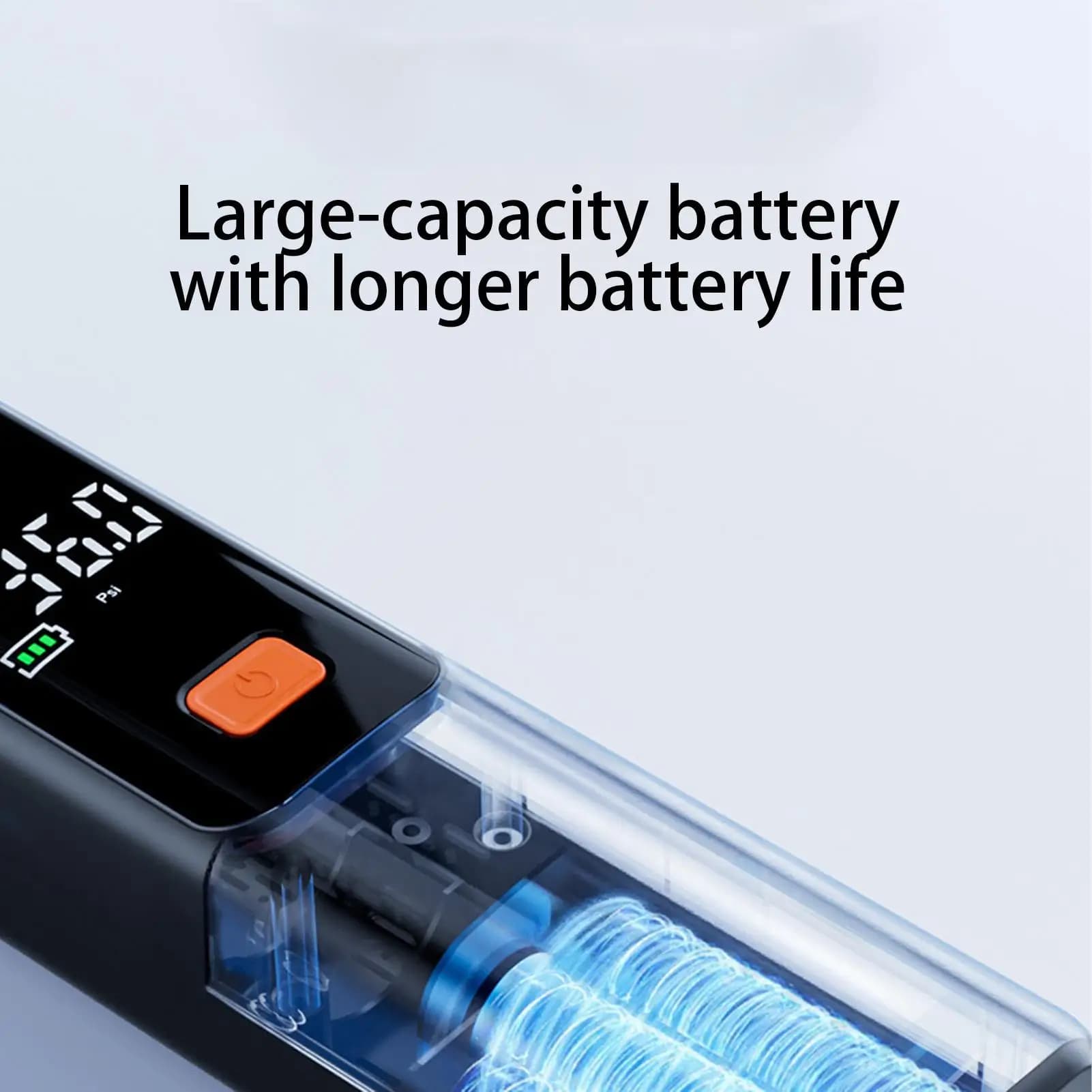 Gonfiatore per pneumatici per auto Gonfiatore elettrico per auto con spegnimento automatico con manometro Accessori per utensili elettrici ricaricabili per veicolo