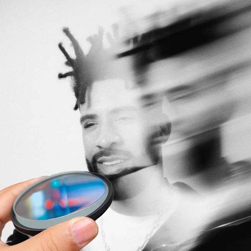 Filtro per effetti luminosi da trascinamento e allungamento su un solo lato da 58/67/77/82 mm per obiettivi fotografici per fotocamere reflex