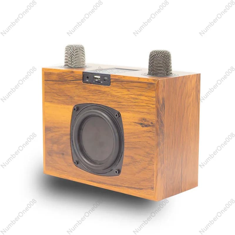 Altoparlante karaoke wireless Bluetooth per microfono UHF Sistema per feste domestiche Macchina da canto portatile per connessione multidispositivo