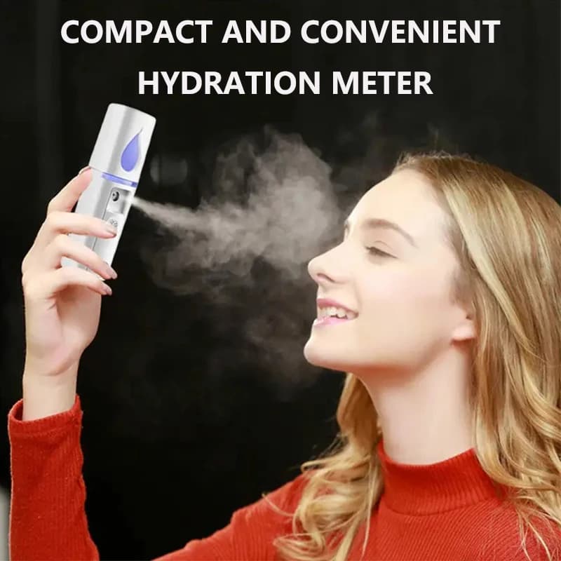 Mini Nano face Mister face humidifier USB rechargeable cleaning pore skin care SPA machine for face moisturizing daily makeup