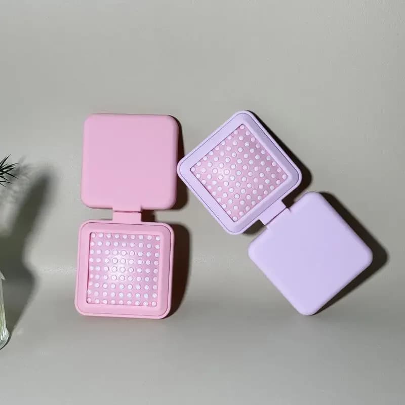 Portable Foldable airbag comb Wide teeth comb 2in1 Hair brush to smooth hair Professional brushes for hairdressers