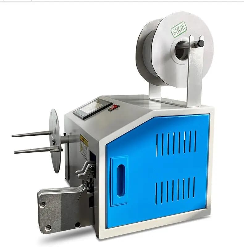 RZJ 25-60mm Touch Screen Multifunction automatic Cable Wire Winding Binding Machine Power Cord Data Cable Tie Winder Machine