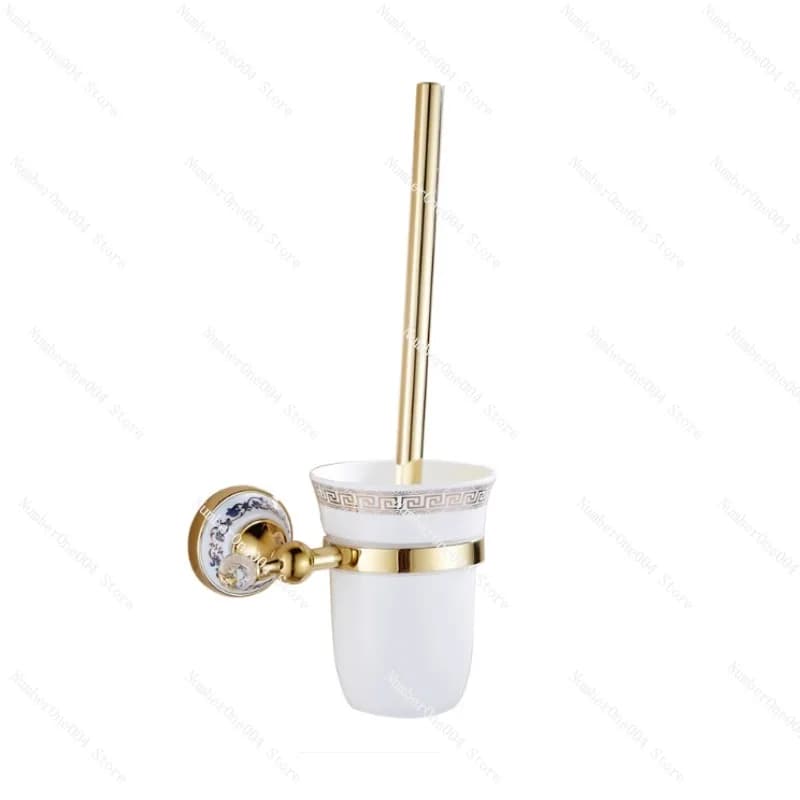 Set di scopini per WC con ciondolo hardware antico per il bagno