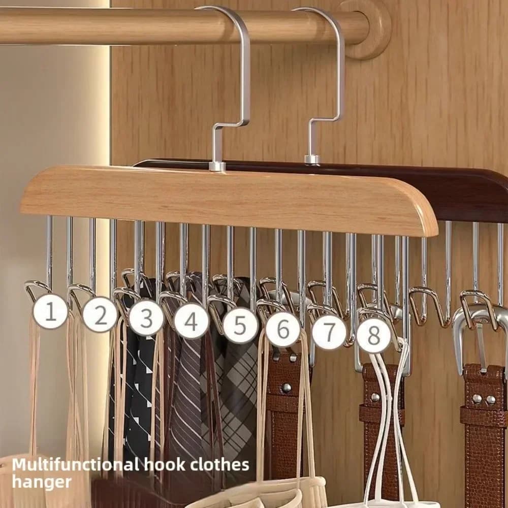 Organizzatore appendiabiti da donna per reggiseni, cinture e cappelli, robusto e durevole, per armadio domestico
