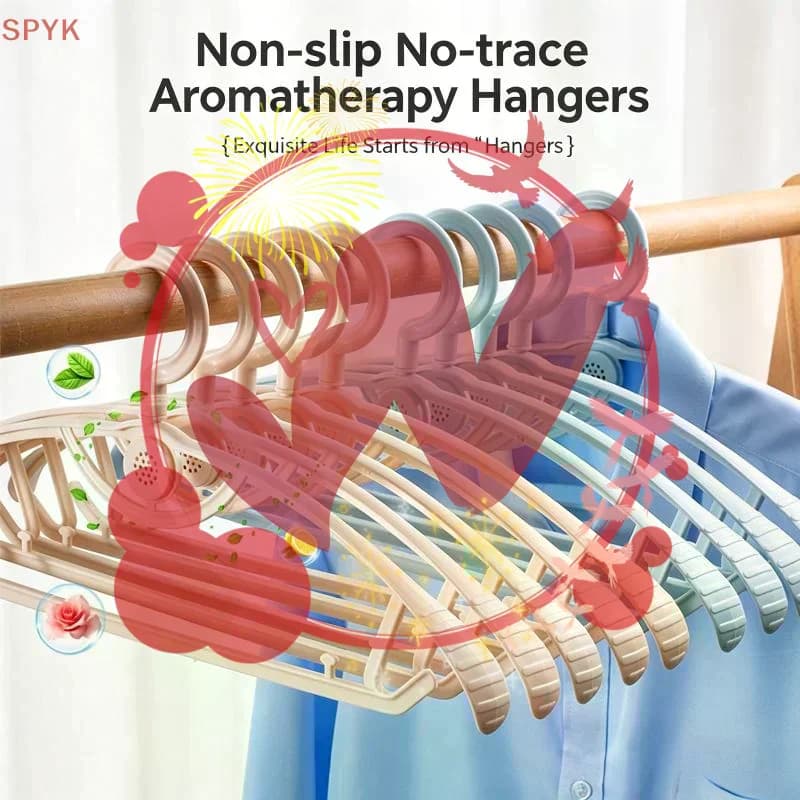 Appendiabiti Profumato, Appendiabiti per Aromaterapia, Stendibiancheria, Appendiabiti Multifunzionale per Uso Domestico Adatto per Appendere Vestiti