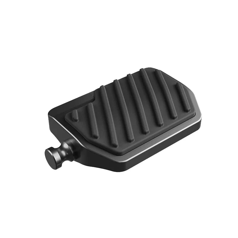 For BENDA Chinchilla300, Alloy+Rubber Brake Pedal, Enlarged Widened, Rubber Anti-slip, Non-destructive Replacement, More Comfort