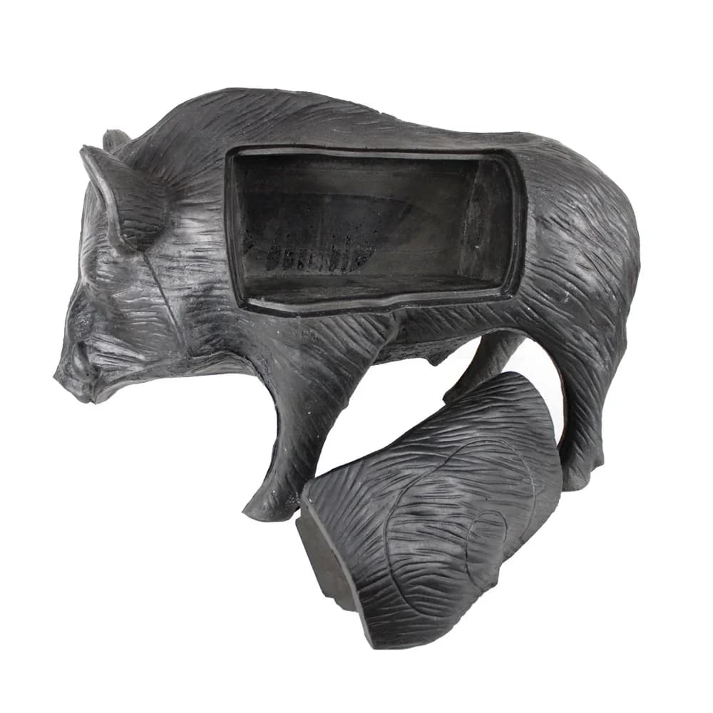 3D Wild Boar Pig Animal Archery Target Portable Foam Shooting Target Reusable Hunting Training Equipment for Backyard Garden