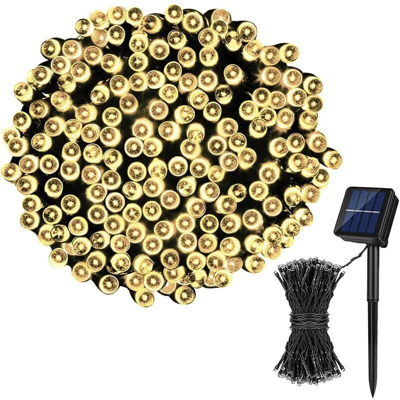 20/50 Led Solar String Light Fairy Garden lampada da esterno impermeabile 6V ghirlanda per la decorazione domestica della festa di natale di natale
