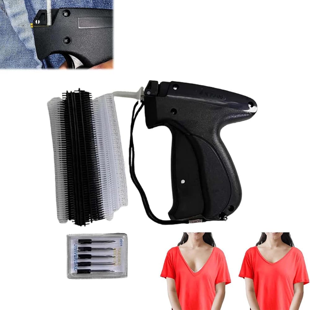Fast Fuser Quilt Staple Gun con 6 aghi Micro Stitch Gun Mini Stitch Gun Mini Quick Repair Garment macchina da cucire per vestiti