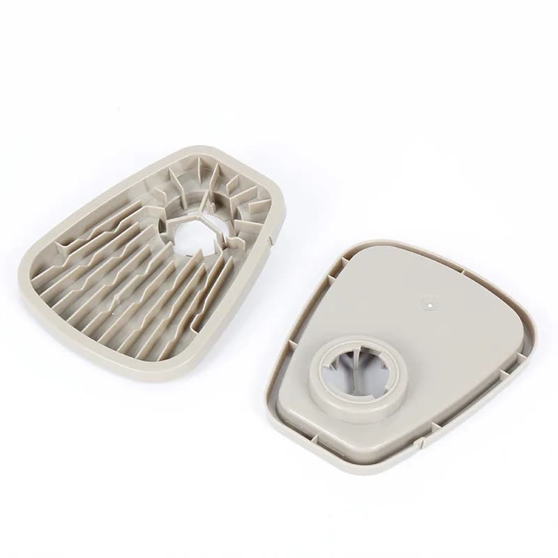 2 pz 603 Adattatore Pre-Filtro 2 pz 501 Tappo di Copertura del Filtro Per 6200/7502/6800 Respiratore Gas Maschera Antipolvere Accessori Filtro Sostituibile