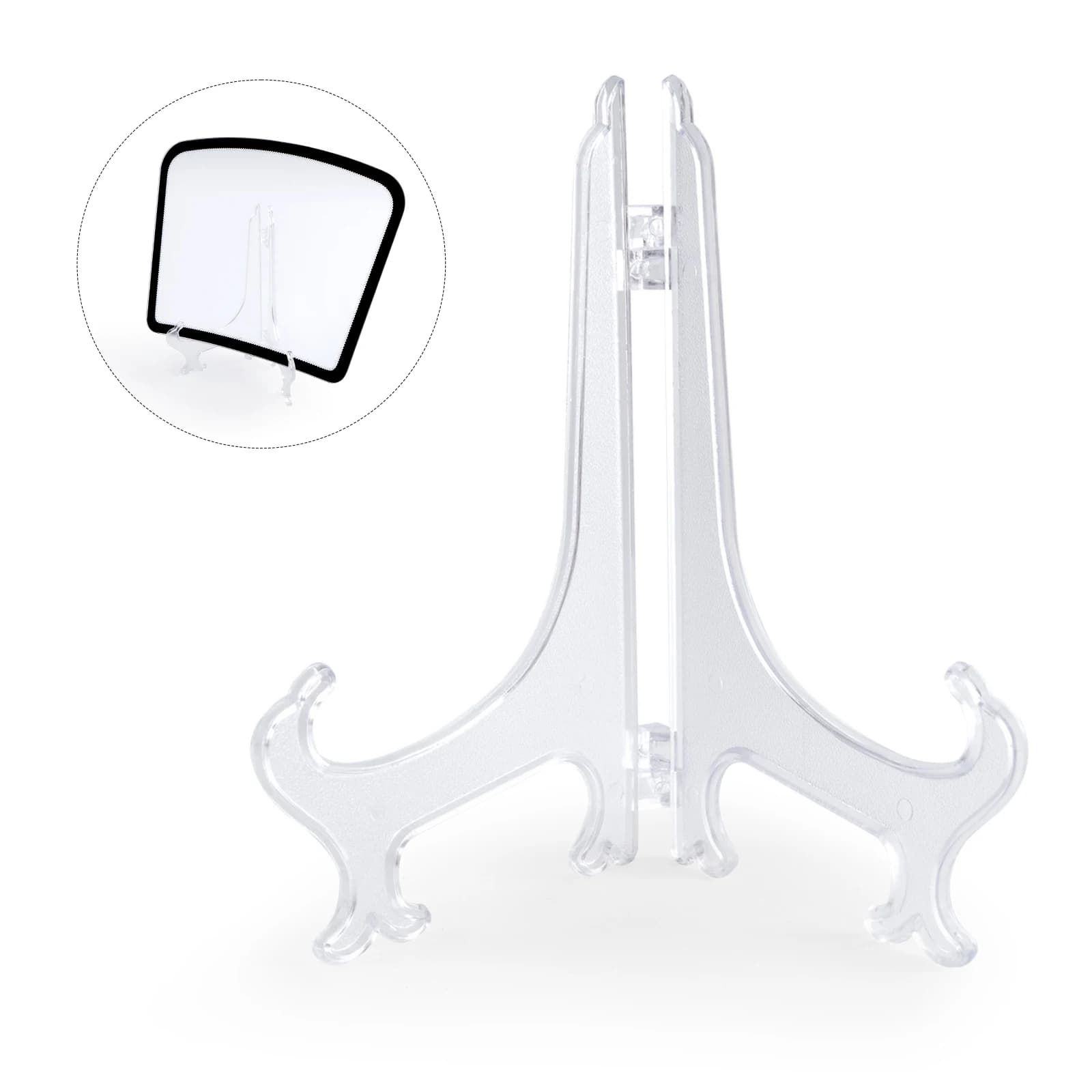 Car Wrap Sample Display Stand Clear Acrylic Glass Rack Auto Window Tint PPF Vinyl Film Sample Holder for Auto Film Display Tools