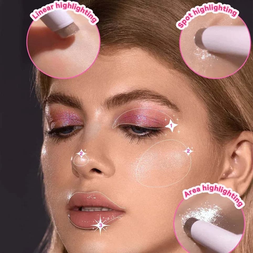 Stick Illuminating Gelatin Effect Bright, Private Label, Shining Lighting, Custom Logo, Vegan Make-up