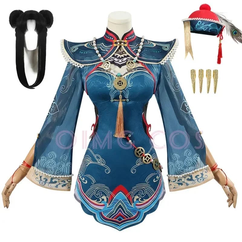 Naraka Bladepoint Tessa Cosplay Costume Carnival Uniform Anime Party Costumes Halloween Masquerade Adult Women Game