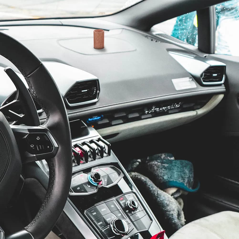 2Pcs Wood Car Diffuser Natural Aromatherapy Essential Oil Diffusing Wood for Home Office Car Interior Freshener