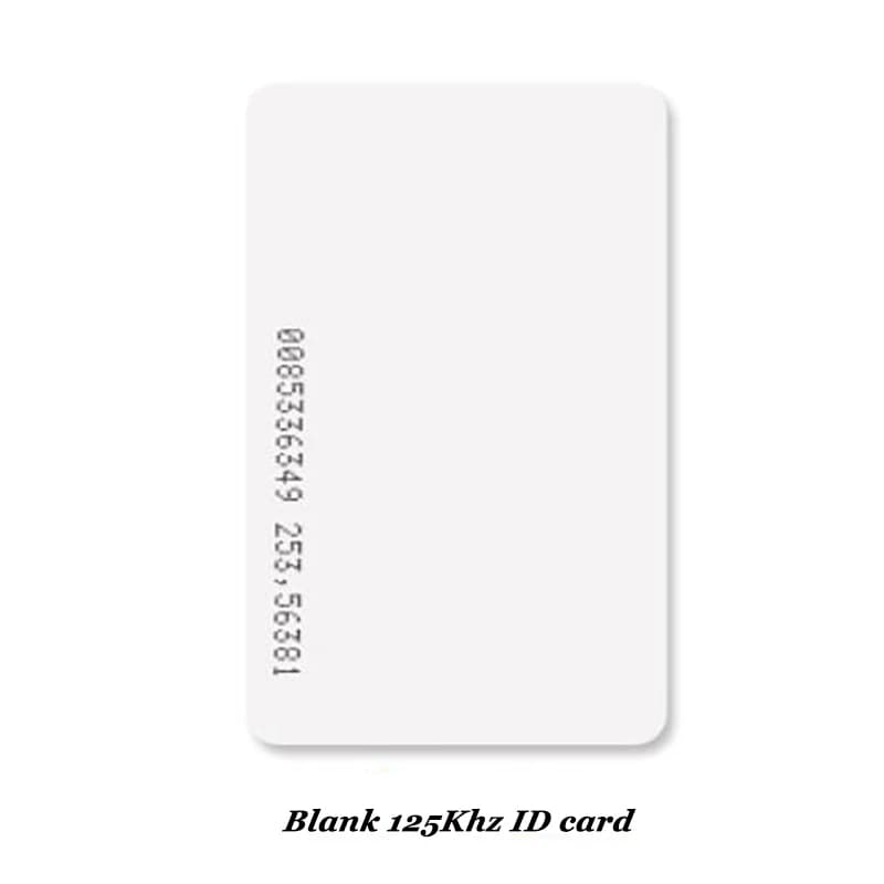 20pcs 125khz Lock key Card ID Card Blank Card For Access Control Machine Electric Lock Video doorbell