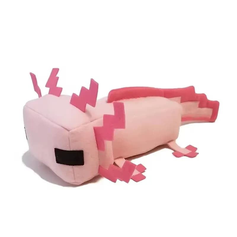 Axolotl giocattoli di peluche Creeper Spider Enderman lupo pipistrello zombie drago cartone animato bambola di peluche giocattoli di peluche regalo per bambini bambini