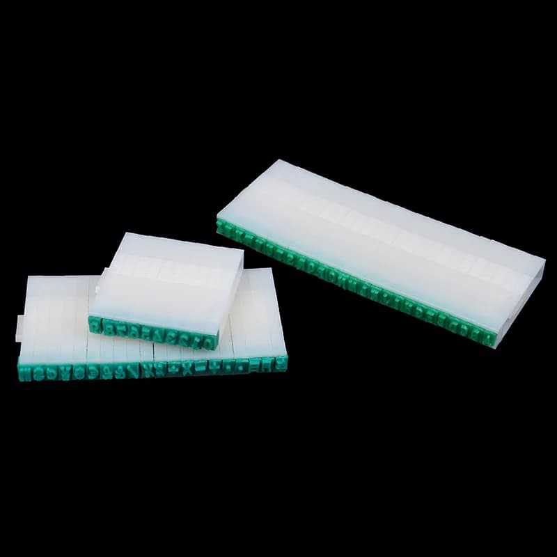 1 Set Of English Alphanumeric Rubber Stamps Free Combination DIY Craft New And High Quality Vintage Stamp Combination Ideas