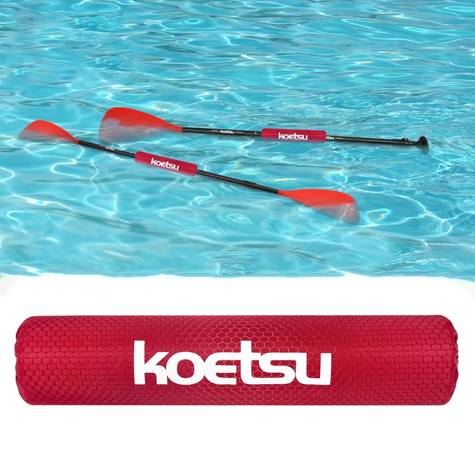 Paddle Buoyancy Sleeve SUP Board Accessory Paddle Protective Sleeve for Kayaking Canoeing Stand Up Paddleboarding