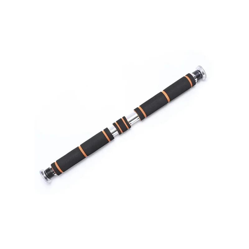 Traction bar for home gym, anti-slip and rotation resistant traction bar, force training equipment for door frame, without R drill