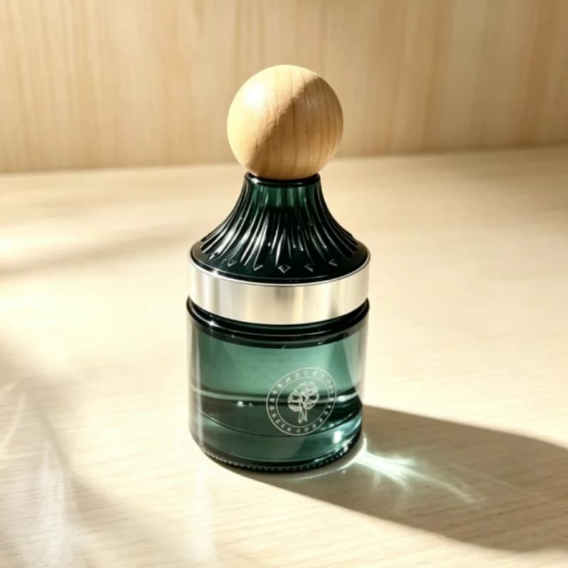 Car Air Freshener Reed Diffuser Glass Bottle Wooden Ball Cup Holder Perfume Fragrance Auto Interior Scent Aromatherapy Gift Set