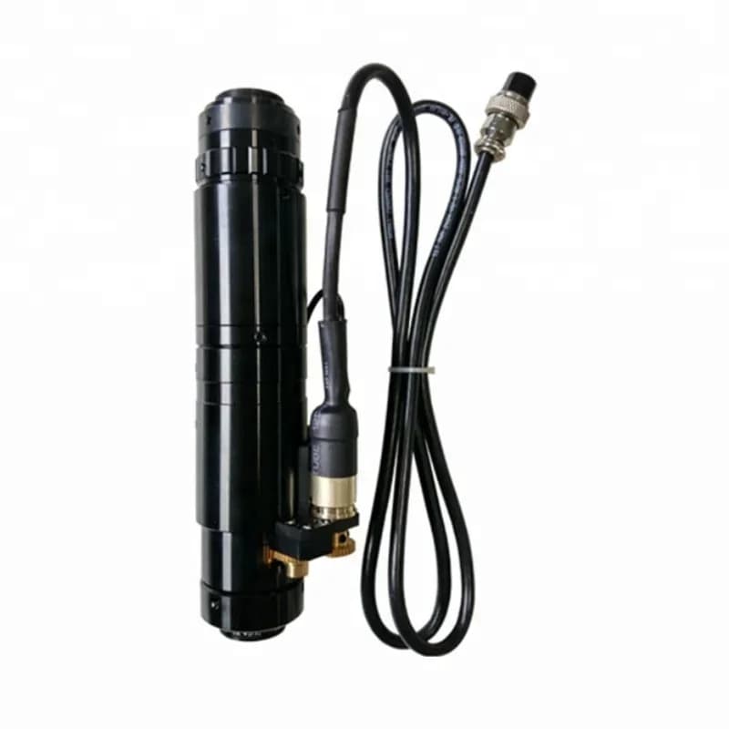 Microscopio video con lenti zoom motorizzate 8X-50X