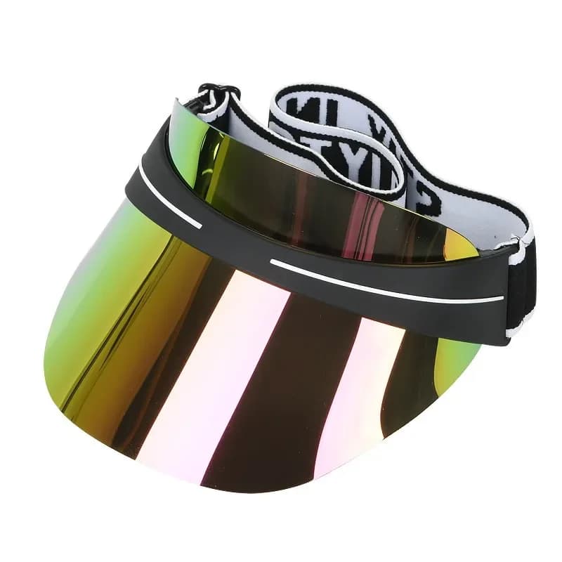New Fashion Lens Visiere colorate Vuoto Top Tennies Sprots Cappello per le donne Per i viaggi All'aperto Uv Cappelli da sole per gli uomini Cappelli da spiaggia Panama