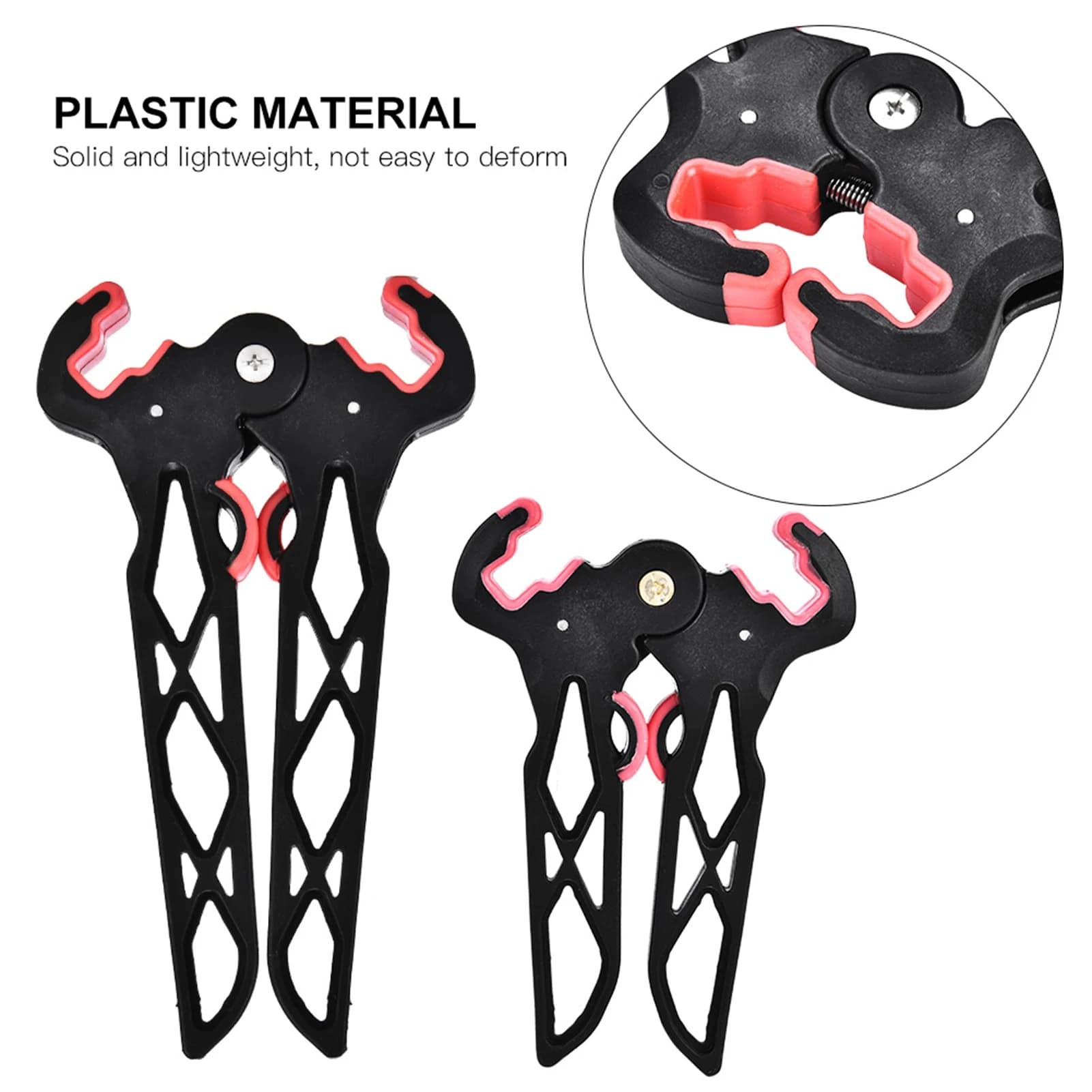 Supporto per Arco Compound in Plastica, Porta Arco Portatile per Caccia e Tiro al Bersaglio