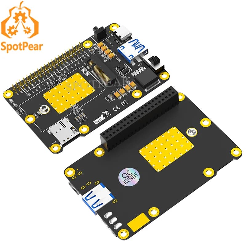 Raspberry Pi M.2 4G/5G and LTE HAT GSM/GPRS/EDGE For RM500/SIM8200/GM800 For Samsung ARTIK /Rock64 /Asus Tinker /Latte Panda