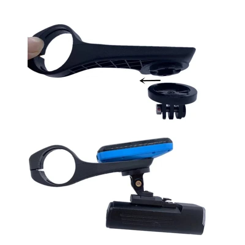 Supporto per computer da bici per Garmin/XOSS/IGPSPORT/Milometraggio e Bryton Light/Staffa per fotocamera Accessori per biciclette EIEIO