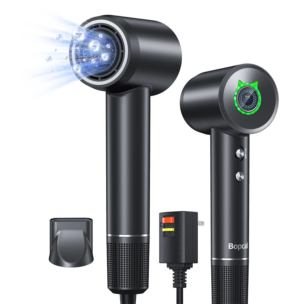 Professional high speed hair dryer from 1600 W 110000 Low noise home salon hair dryer with cold hot blower without quick drying RPM brush