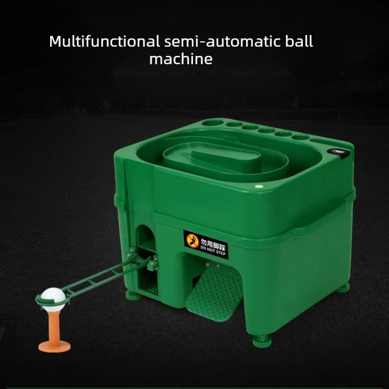 Macchina Lanciapalline da Golf Regolabile, Grande Capacità, Multifunzionale, Allenatore di Palline, Accessori Sportivi Portatili