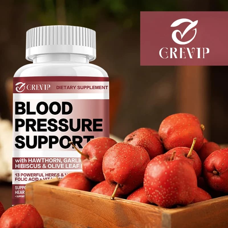 Blood pressure supplement: maintenance of blood pressure balance, supports cardiovascular health and promotion of blood circulation