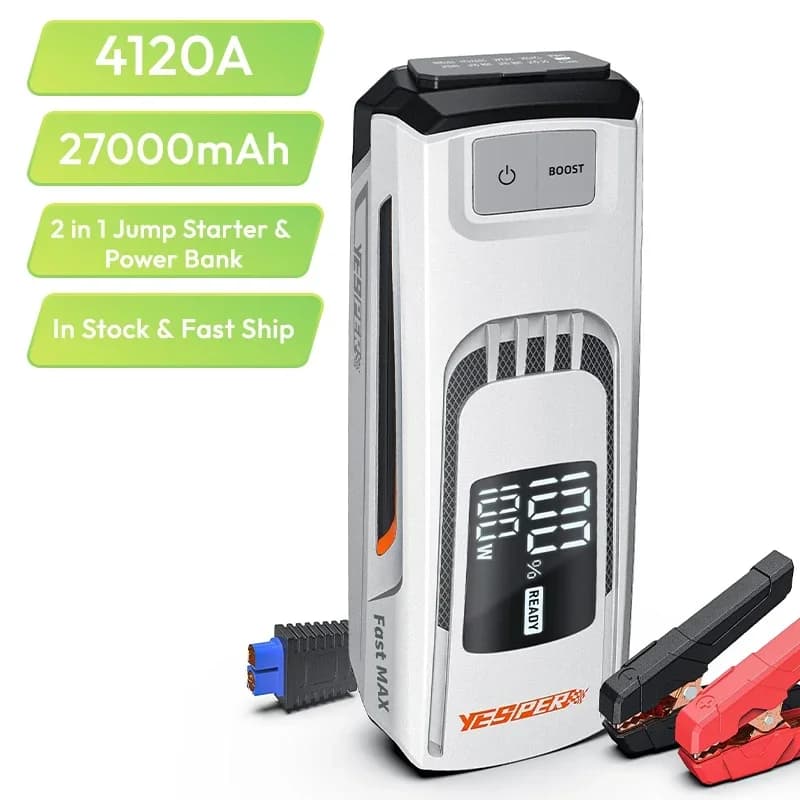 Avviatore di emergenza per auto ad alta potenza Yesper FAST modello 27000MAh