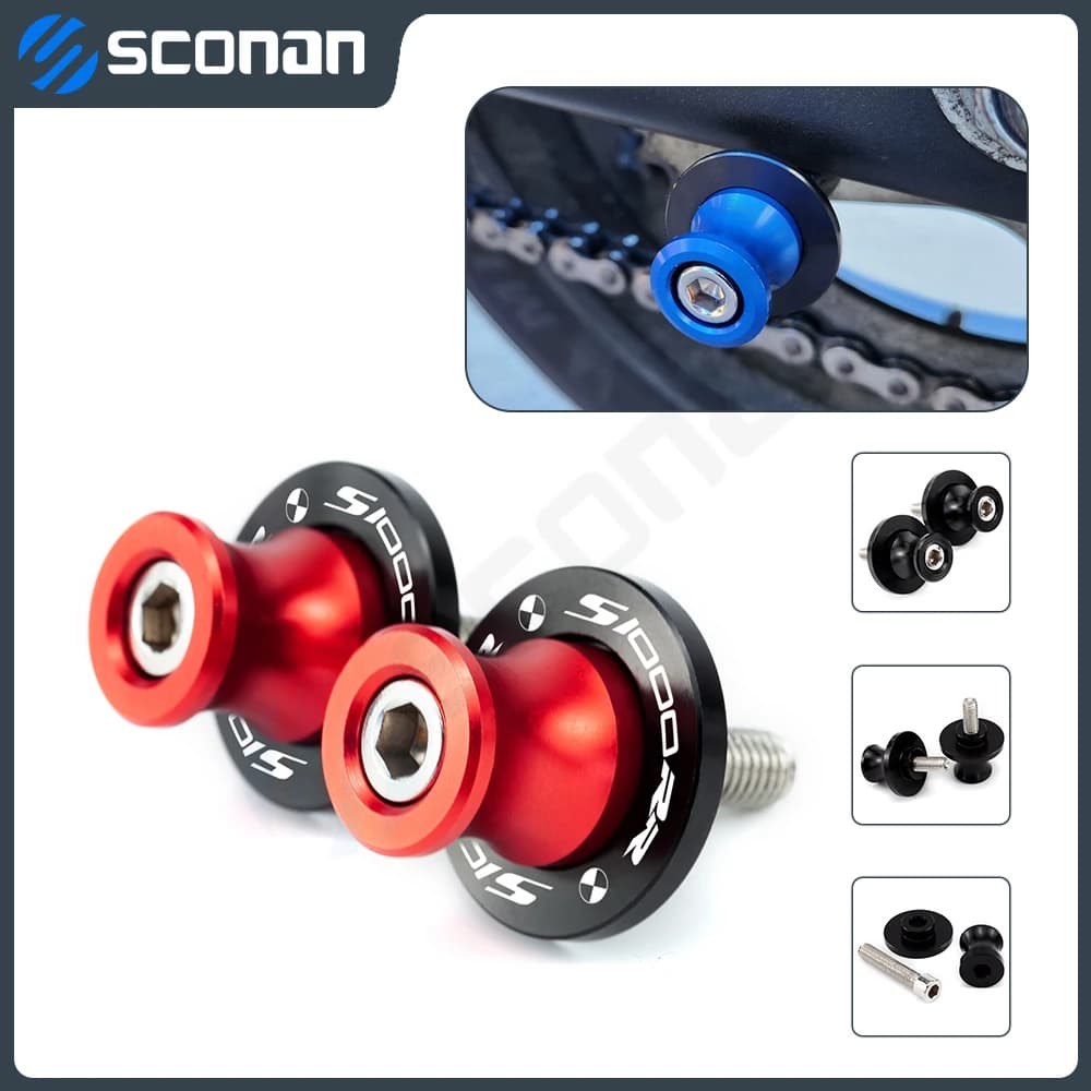 Per BMW S1000RR HP4 S 1000 RR S1000 RR/R S1000R 8 MILLIMETRI Moto CNC Forcellone Bobine slider Forcellone bobine slider copertura