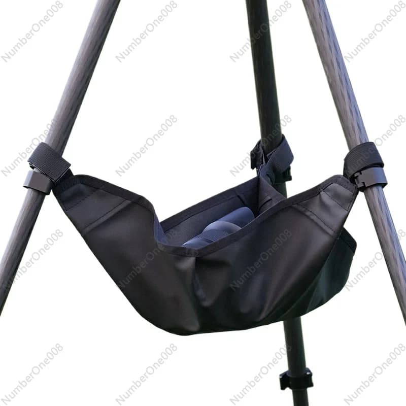 Custodia per accessori per treppiede con rete magnetica e borsa per pietra, porta attrezzatura resistente all'acqua per la stabilizzazione della fotocamera e le riprese all'aperto