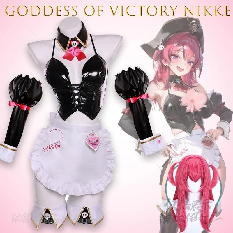 [Cos C COS] Victory Goddess Nikke Mast Pirate Dress Vintage Lace Costume Cosplay Anime Game Outfit Woman Gothic Wedding
