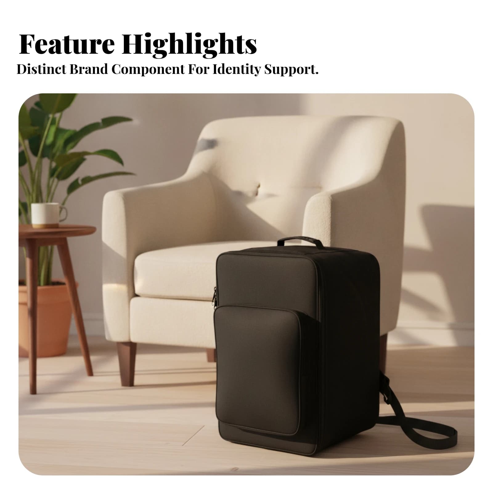 Black Cajon Drum Bag Oxford Cloth Padded Cajon Bag Drum Carry Case Shoulder Strap Music Gear Zippered