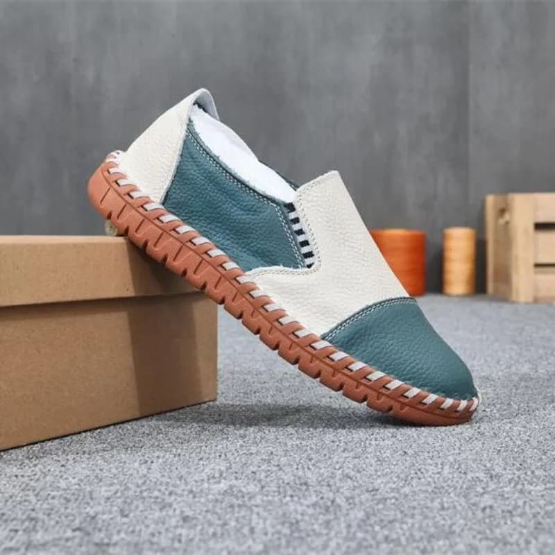 Scarpe da guida da uomo in vera pelle artigianali Mocassini comodi slip-on traspiranti per scarpe di lusso da passeggio casual autunnali