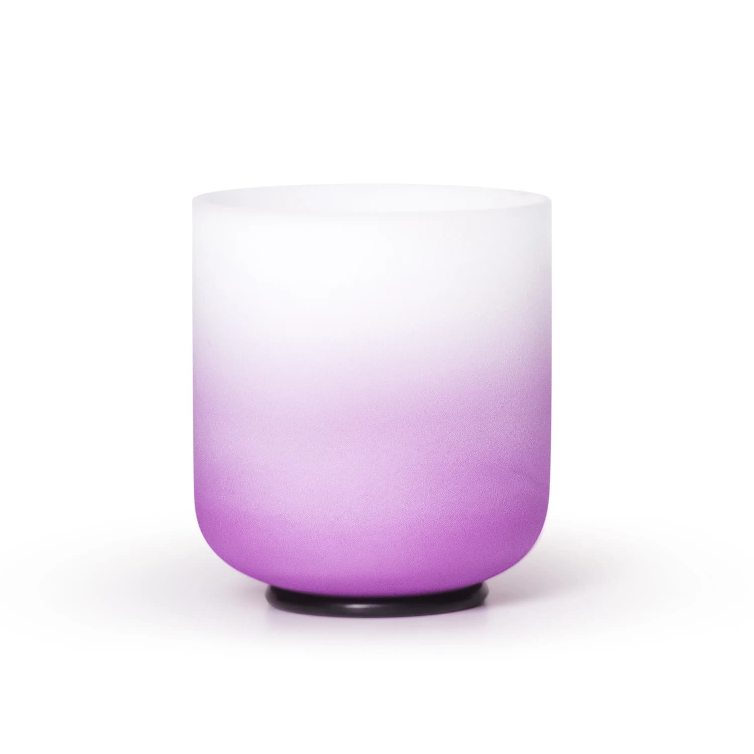 KVKA 6 Inch A B C D E F G Note 432hz 440hz Rainbow Frosted Crystal Singing Bowl for Sound Healing Meditation Yoga Sound Healing