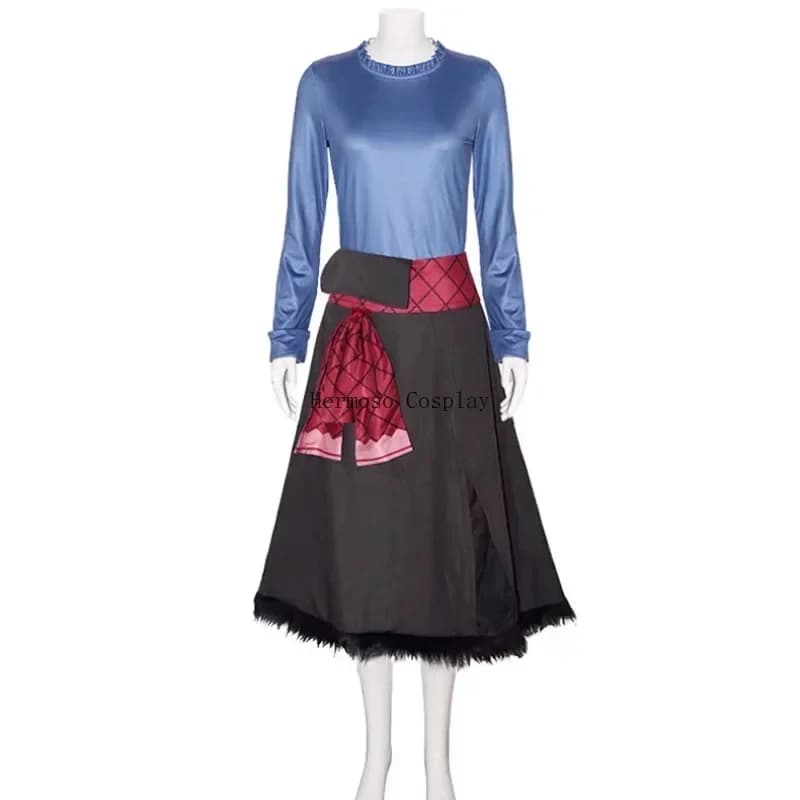 ♛ 2026 ♛ Costume Cosplay Anime Spice and Wolf Holo, Abito e Parrucca Horo ❤