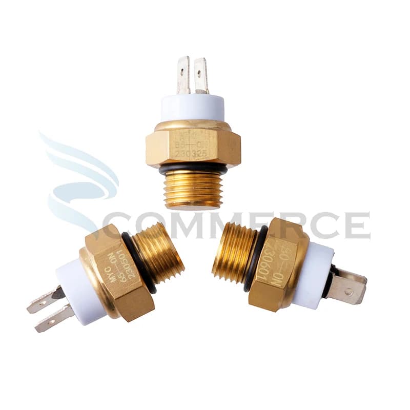 Termostato e Sensore di Temperatura M16*1.5MM per Ventola Elettrica del Radiatore Moto 65/80/85 ℃ Per 200 250 400 45