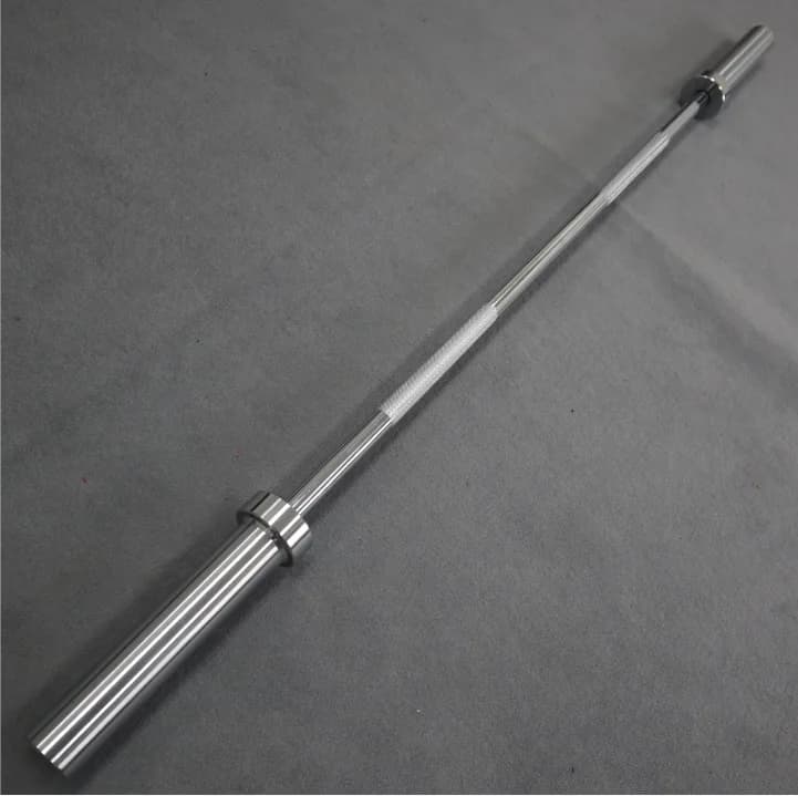 Barbell Bar, Gym Weight Lifting Bar, Home Straight Bar for Squat & Snatch, Large Sleeve Bar for Weight Plates