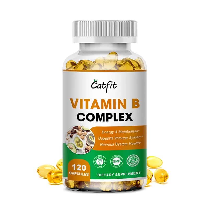 Complex vitamin B supplement, supports energy, immune health, antioxidant suplement