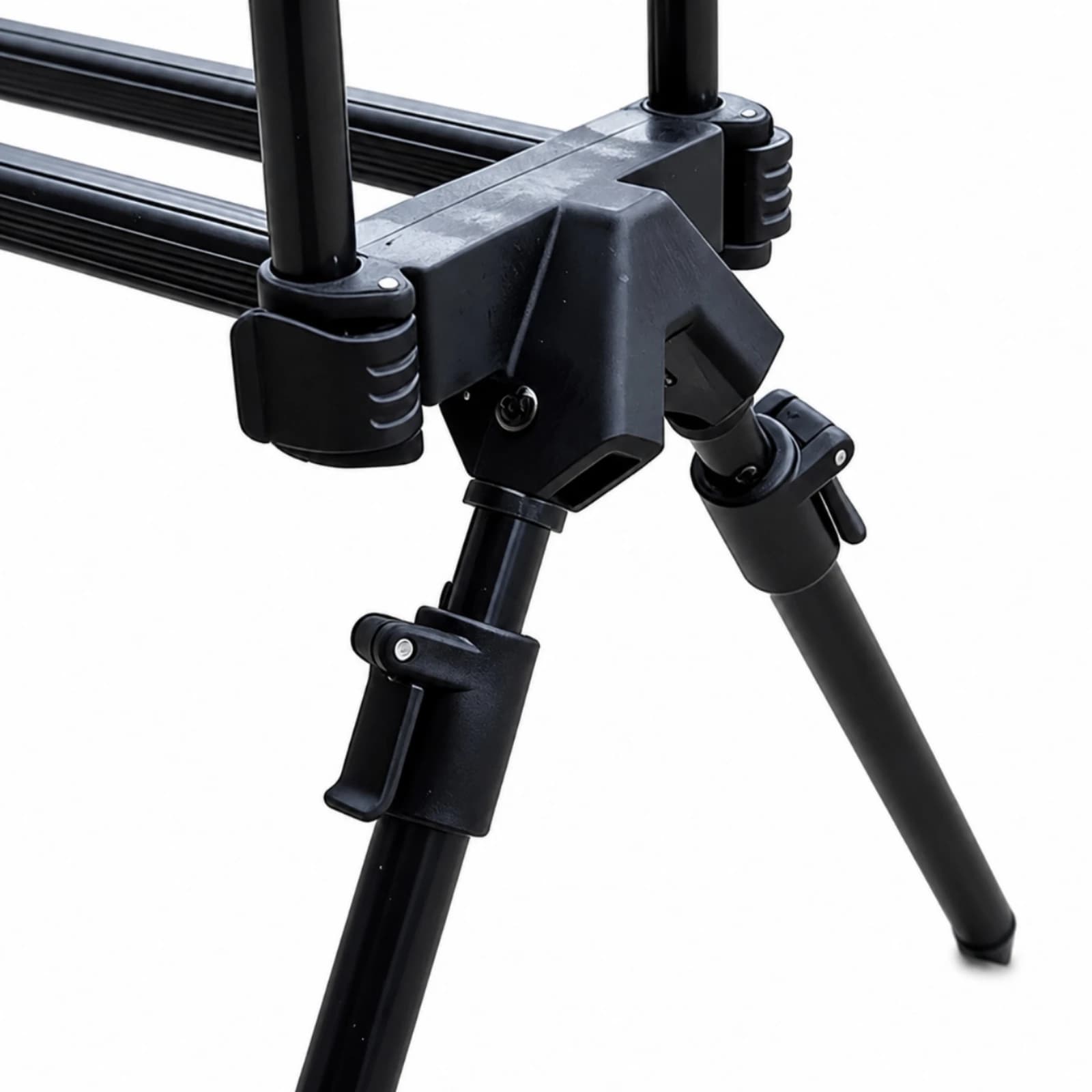 Tripod Rod Pod Extendable Fishing Tripod with Rod Holders Portable Easy to Carry for Anglers