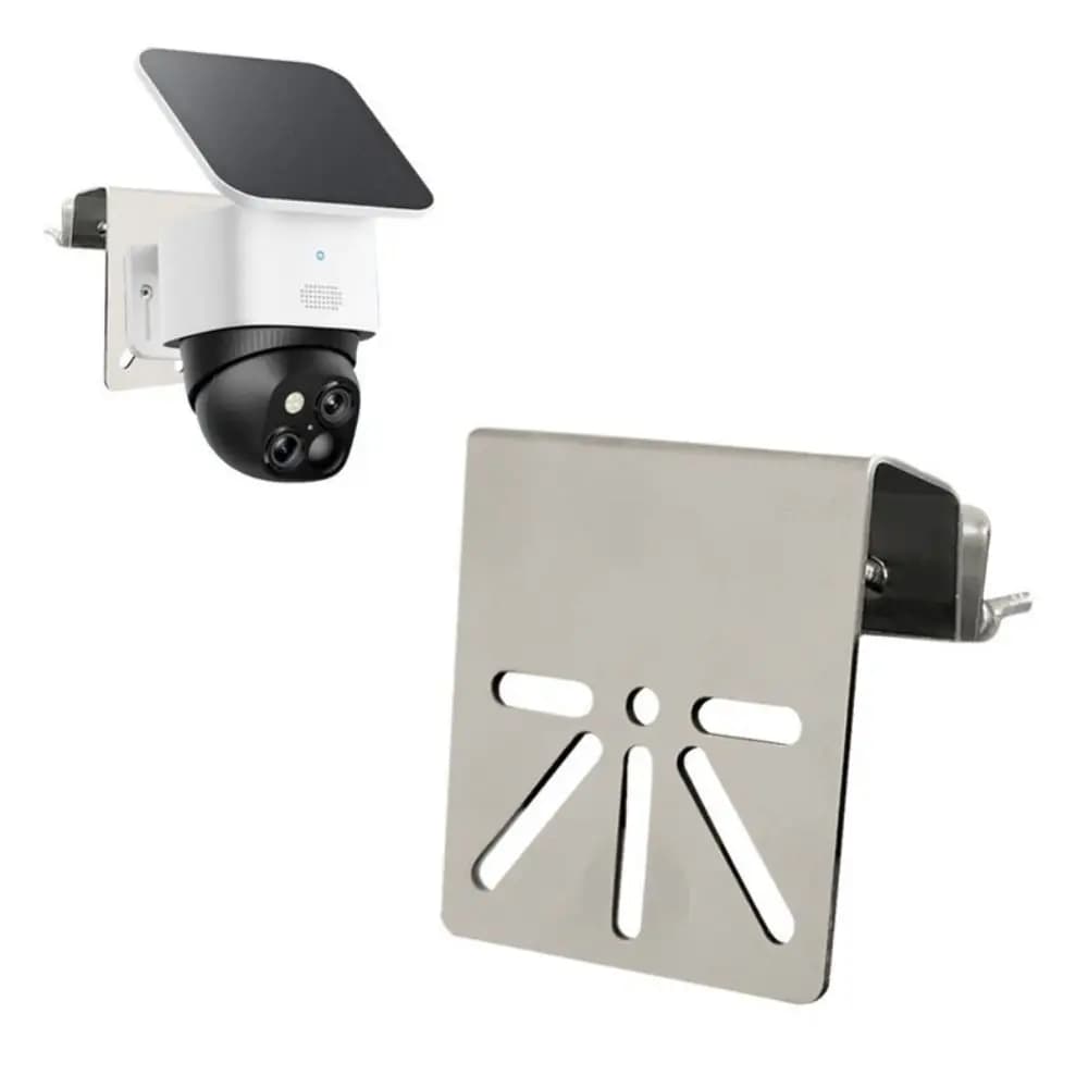 Stainless Steel Safety Camera Brackets Without Drilling Anti-rust Screws Bracket for Waterproof Metal Camera Support
