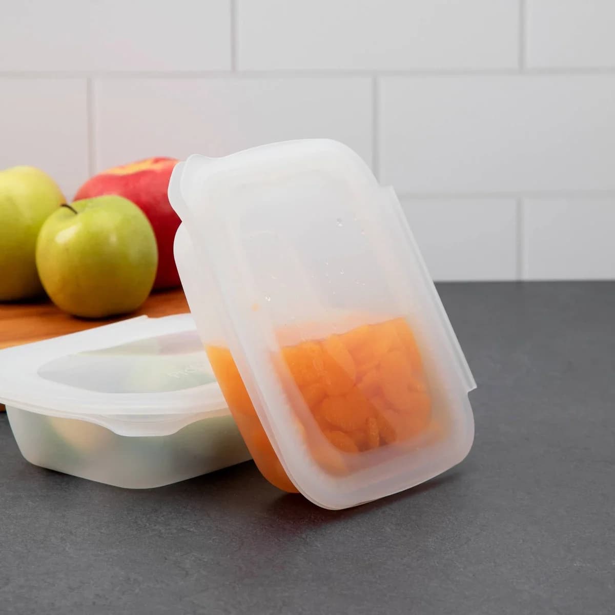 Prokeeper 2 Cup Rectangular Silicone Storage Box