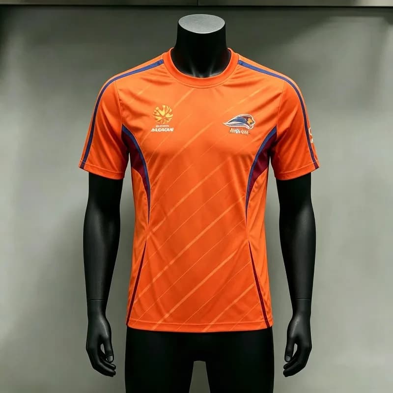 Men Kids Retro 05-06 Brisbane Roar Soccer Jersey Quick Dry Short‑sleeve Football Shirt Australian Match Training Fan Sportswear