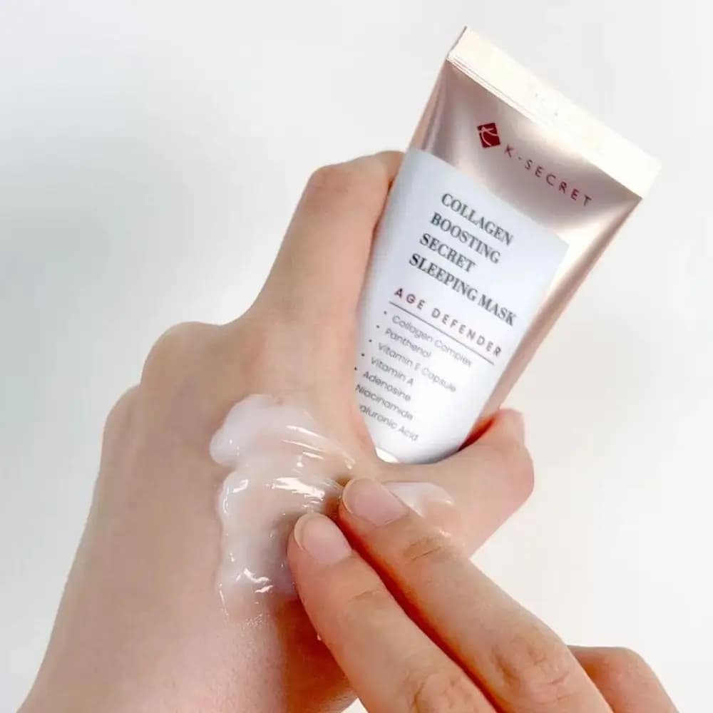 Korean K-SECRET Collagen Anti-aging Mask for sleeping Hydrating Retinol Smear Smear Face Mask Raxing Skin Care 60ml